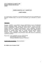 Compte rendu 17/01/2011 - HÃ©rouville Saint-Clair