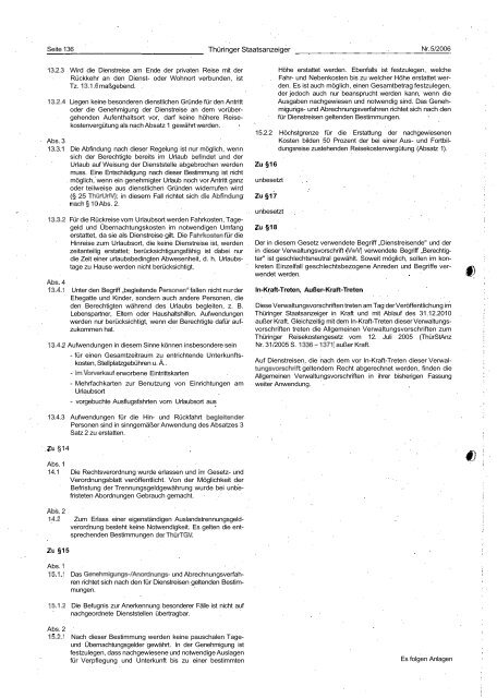 Anordnung/Genehmigung - GEW Thüringen