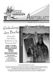 AMTSBLATT - Herrieden