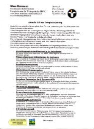 Infos Heizungs-Check - Ihr Kaminkehrer Klaus Herrmann