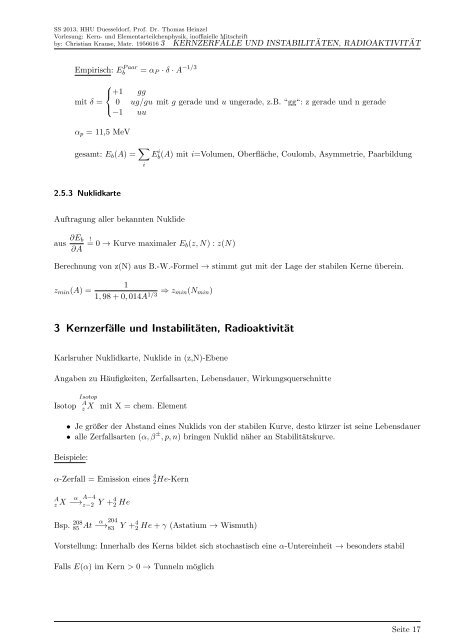 Kernphysik