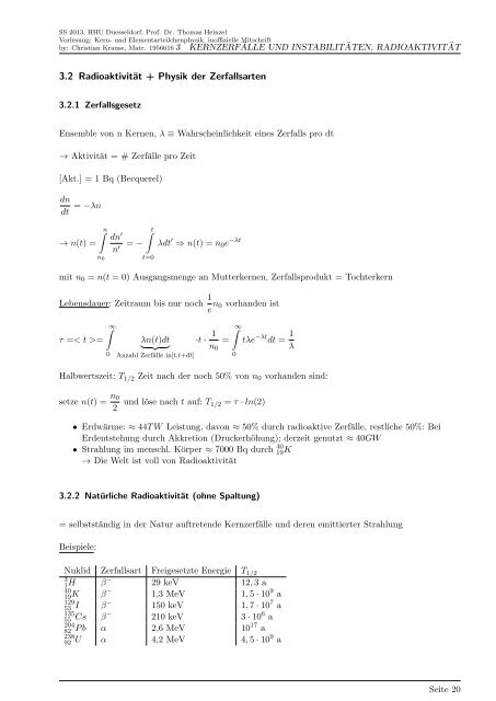 Kernphysik