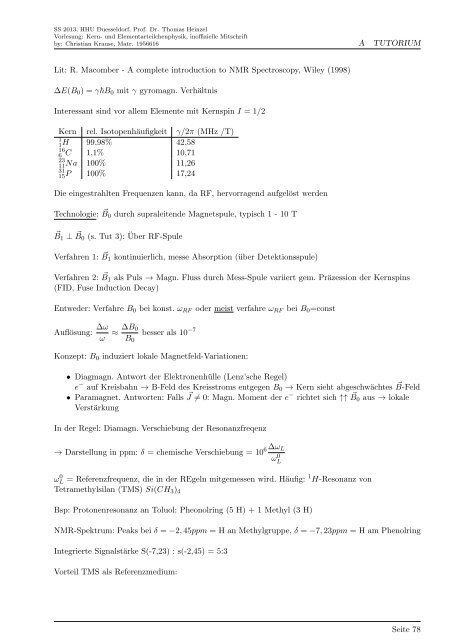 Kernphysik