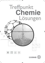 Treffp. Chemie Lösung NEU - f.sbzo.de - Verlag E. Dorner