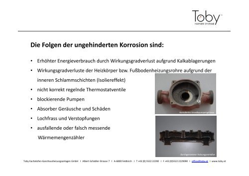 (Microsoft PowerPoint - Kalk- und Korrosionsschutz in Heizanlagen ...