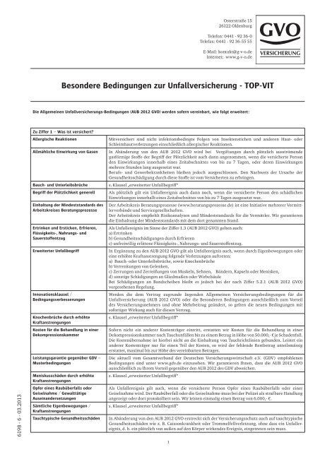 TOP-VIT - GVO Versicherung