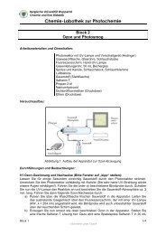 Chemie-Labothek zur Photochemie - Chemie und ihre Didaktik ...