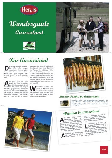 Zum aktuellen Wanderguide - Hervis