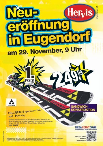 am 29. November, 9 Uhr - Hervis