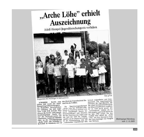 JAHRESBERICHT 2005 / 2006 - Wilhelm-Löhe-Schule