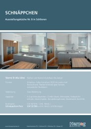 Flyer mit Grundriss