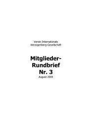 03. August 2005 - Heinrich von Herzogenberg, Komponist