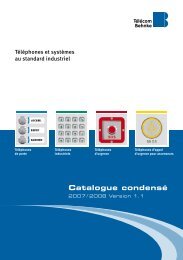 Catalogue condensé