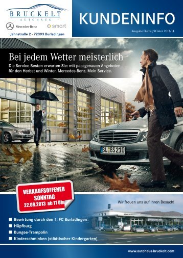 Kundeninfo Herbst 2013 - Autohaus Bruckelt GmbH