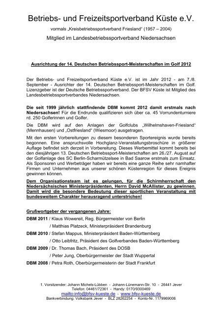 Veranstaltungsbeschreibung - Betriebs- und Freizeitsportverband ...