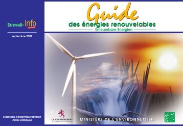Guide des energies renouvelables - Hesperange