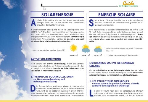 Guide des energies renouvelables - Hesperange