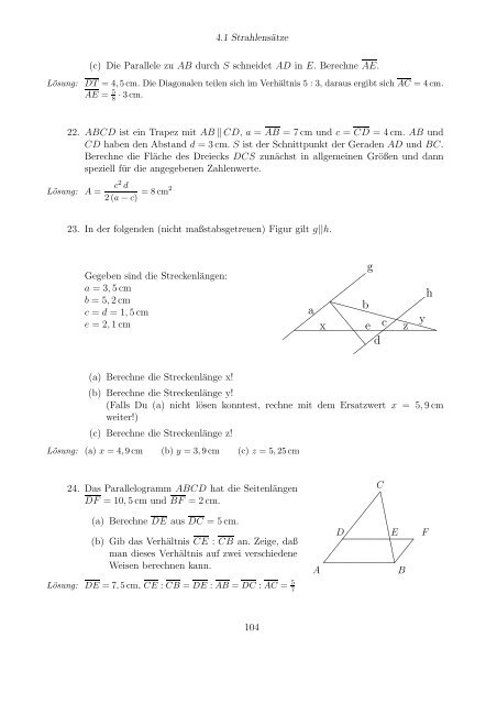 SMART Sammlung mathematischer Aufgaben als Hypertext mit TEX ...