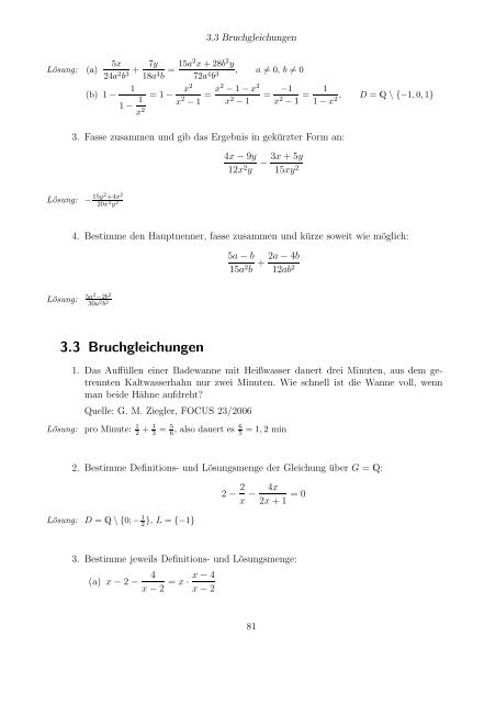 SMART Sammlung mathematischer Aufgaben als Hypertext mit TEX ...