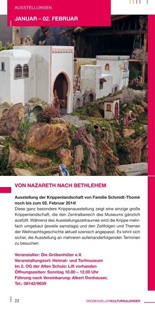 Kulturkalender Jan.-Aug.- 2014.pdf - Gröbenzell