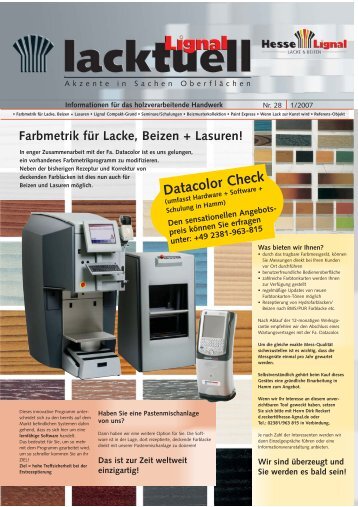 Datacolor Check - Hesse Lignal
