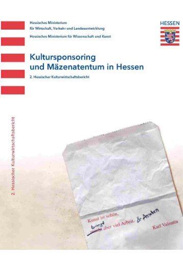 hier - Kultur- und Kreativwirtschaft in Hessen