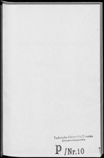 Personalverzeichnis Sommersemester 1904