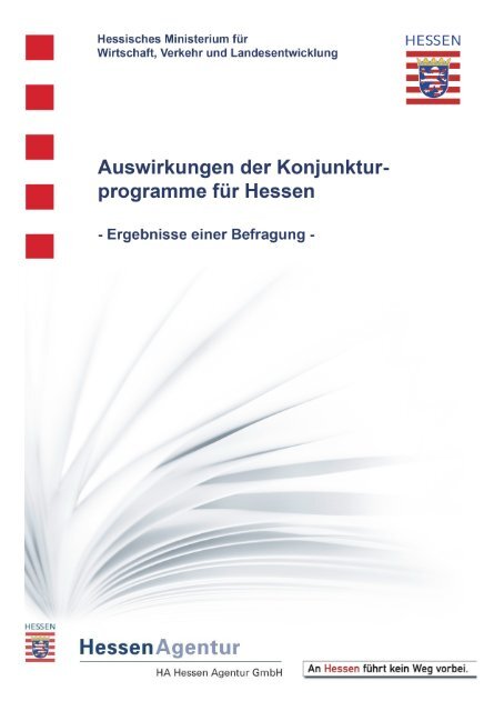 Ergebnisse einer Befragung - HA Hessen Agentur GmbH