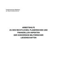 Arbeitshilfe Fachkommision StÃ¤dtebau der Bauministerkonferenz