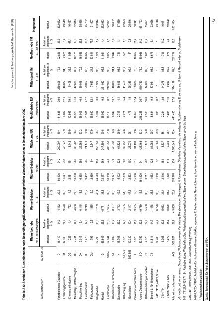 Hessischer Mittelstandsbericht 2004 - HA Hessen Agentur GmbH