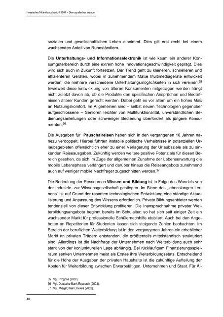 Hessischer Mittelstandsbericht 2004 - HA Hessen Agentur GmbH