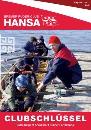 Ausgabe 2/13 - Bremer Ruder-Club HANSA