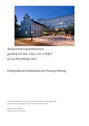 Bericht - Hessing Stiftung