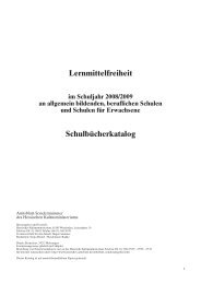 Lernmittelfreiheit SchulbÃ¼cherkatalog - Amtsblatt des hessischen ...