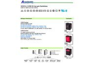 1550 & 1350 Hi-inrush Switches