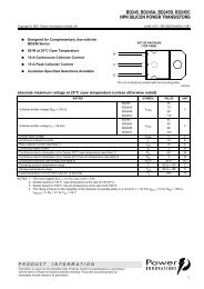 bd245, bd245a, bd245b, bd245c npn silicon power ... - HEStore.hu