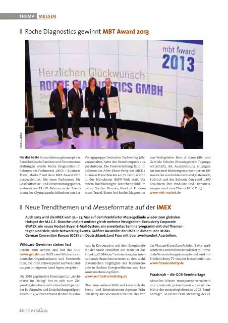 Das gesamte Magazin - Convention-International