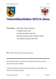 Ausschreibung - Bund der Tiroler Schützenkompanien
