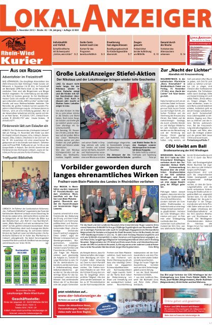 KW 45 | 06.11.2013 - Der Lokalanzeiger