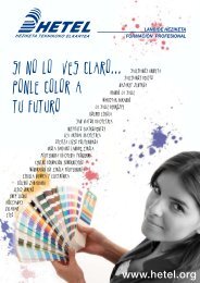 Si NO lo ves CLARO... ponle color a tu futuro - Hetel