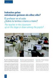 11.- El profesor en el aula: Â¿Sobre la tarima o mano a mano? - Hetel