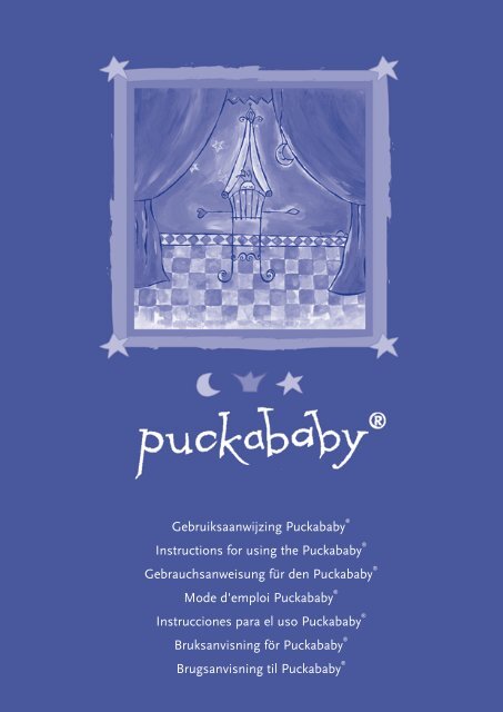 Gebruiksaanwijzing PuckababyÂ® Instructions for using the ...