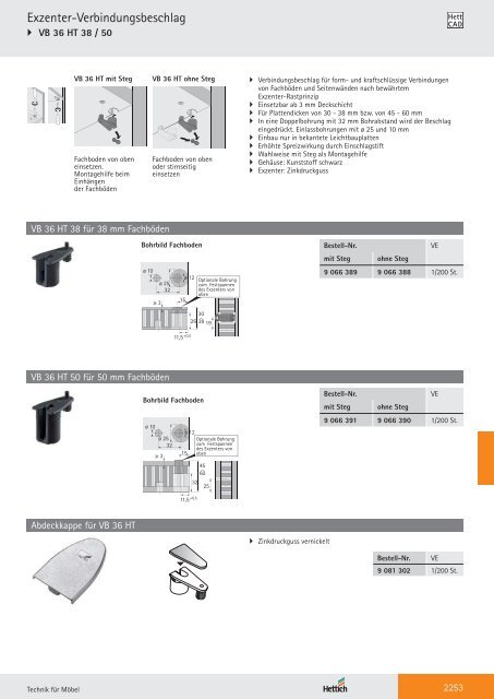 Katalog Technik und Anwendung - Hettich