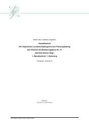 Umweltbericht - beteiligungsverfahren-baugb.de