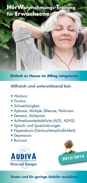 HörWahrnehmungsTraining für Erwachsene - Audiva