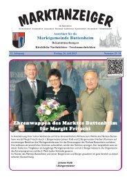 Marktanzeiger vom 26.07.2013 - Buttenheim