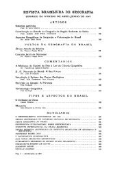 REVISTA BRASILEIRA DE GEOGRAFIA - Biblioteca do IBGE