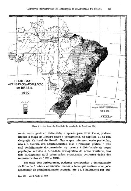 REVISTA BRASILEIRA DE GEOGRAFIA - Biblioteca do IBGE