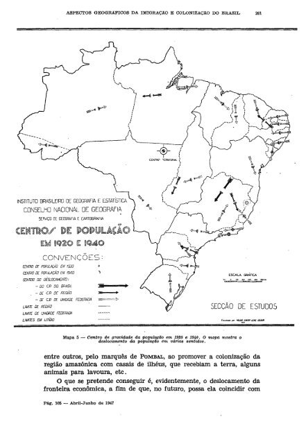 REVISTA BRASILEIRA DE GEOGRAFIA - Biblioteca do IBGE