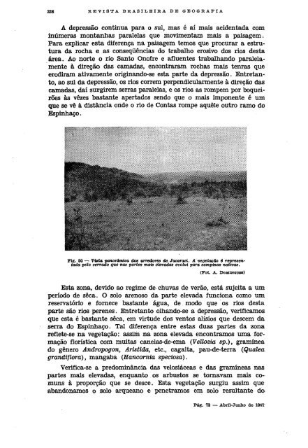 REVISTA BRASILEIRA DE GEOGRAFIA - Biblioteca do IBGE